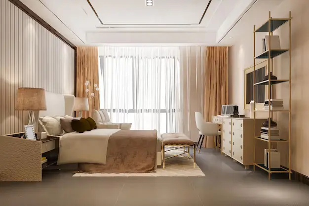 3d-rendering-beautiful-luxury-bedroom-suite-hotel-with-tv-shelf_105762-2077